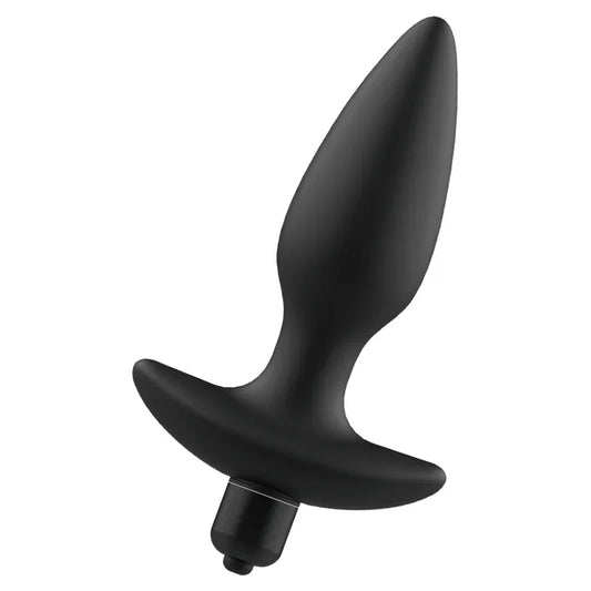 ADDICTED TOYS - MASAJEADOR PLUG ANAL CON VIBRACIÓN NEGRO - Nuvica